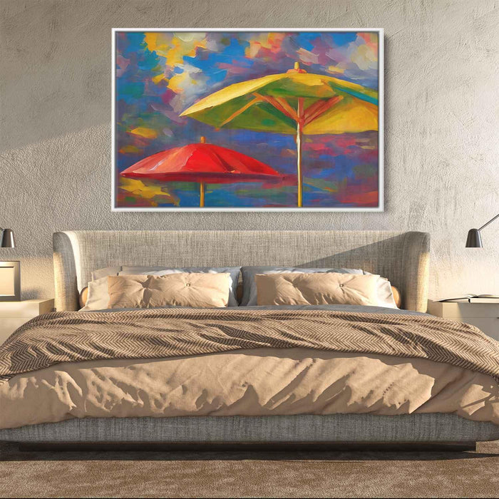Abstract Beach Umbrellas #128 - Kanvah