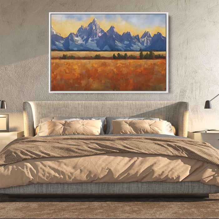 Abstract Grand Tetons #111 - Kanvah