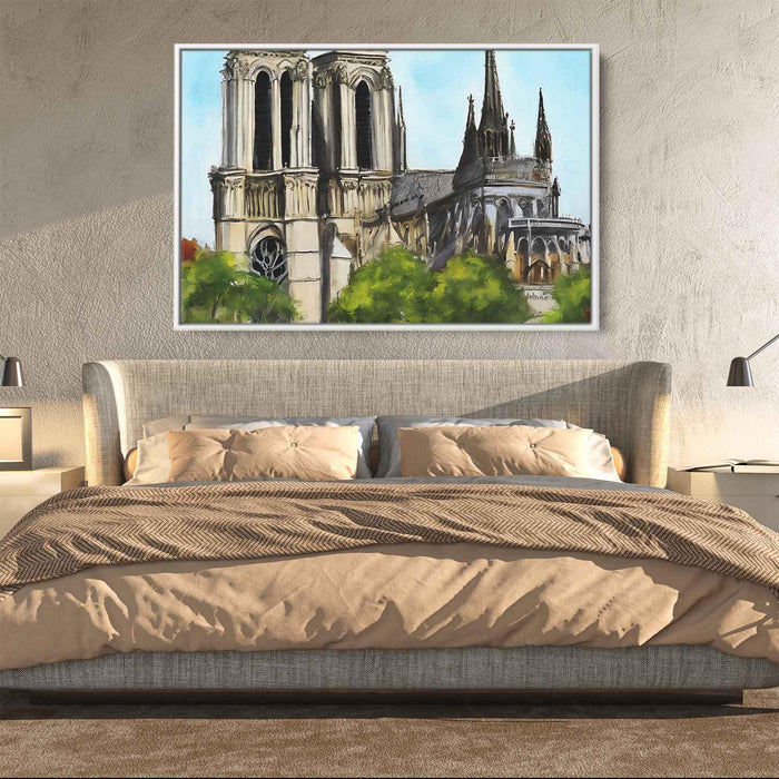 Abstract Notre Dame Cathedral #128 - Kanvah