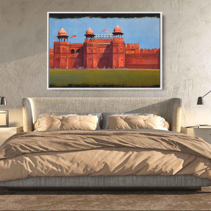 Abstract Red Fort #107 - Kanvah