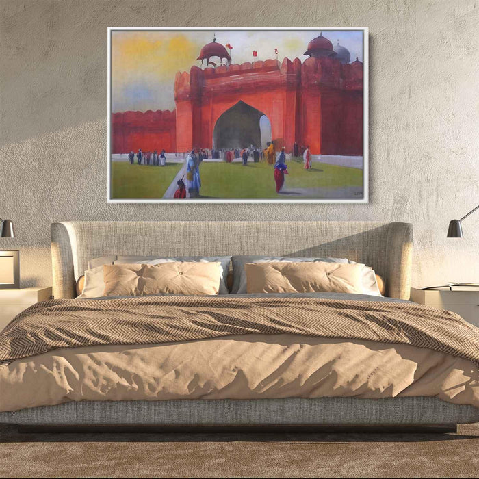 Abstract Red Fort #126 - Kanvah