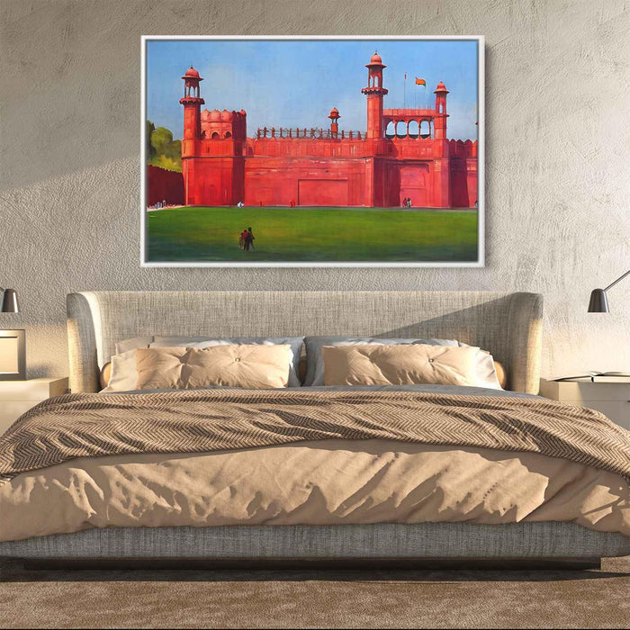 Abstract Red Fort #133 - Kanvah