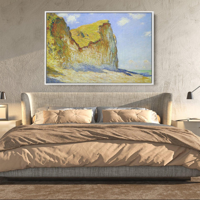Cliffs near Pourville by Claude Monet - Canvas Artwork