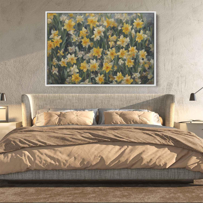 Contemporary Oil Daffodils #107 - Kanvah