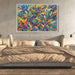 Cubist Oil Birds of Paradise #135 - Kanvah