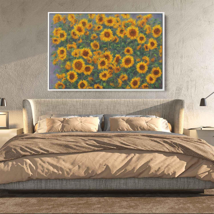 Enchanting Abstract Sunflowers #103 - Kanvah