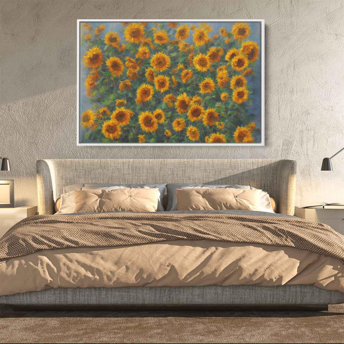 Enchanting Abstract Sunflowers #107 - Kanvah