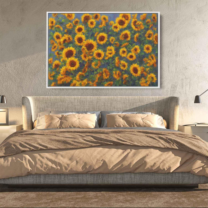 Enchanting Abstract Sunflowers #114 - Kanvah