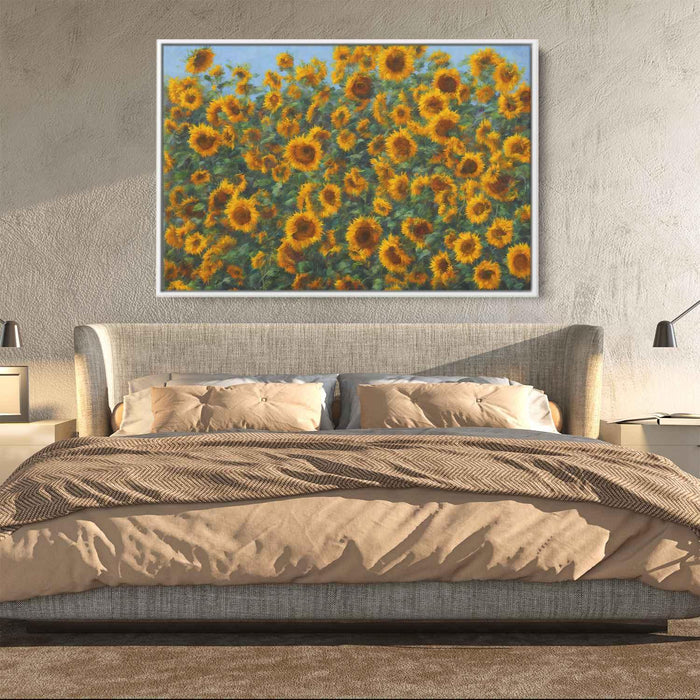 Enchanting Abstract Sunflowers #117 - Kanvah