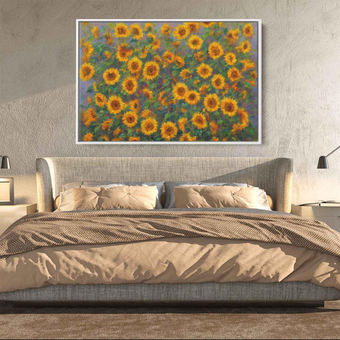 Enchanting Abstract Sunflowers #118 - Kanvah