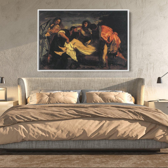 Entombment of Christ by Titian - Canvas Artwork