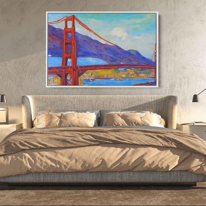 Impressionism Golden Gate Bridge #117 - Kanvah