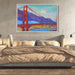 Impressionism Golden Gate Bridge #117 - Kanvah