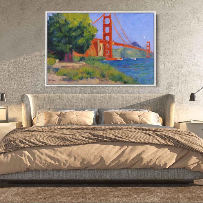 Impressionism Golden Gate Bridge #126 - Kanvah