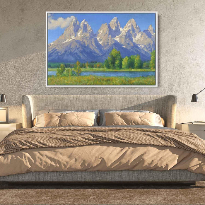 Impressionism Grand Tetons #124 - Kanvah