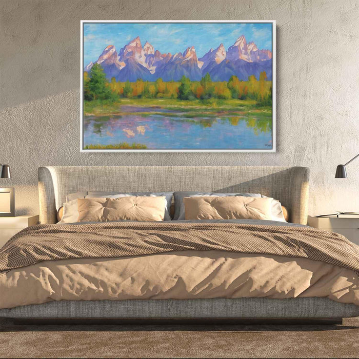 Impressionism Grand Tetons #127 - Kanvah