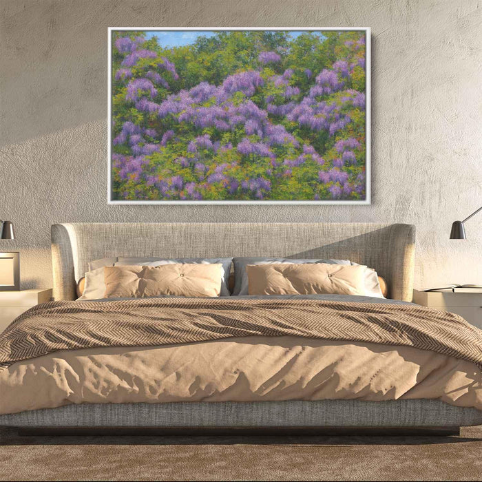 Impressionist Oil Wisteria #107 - Kanvah