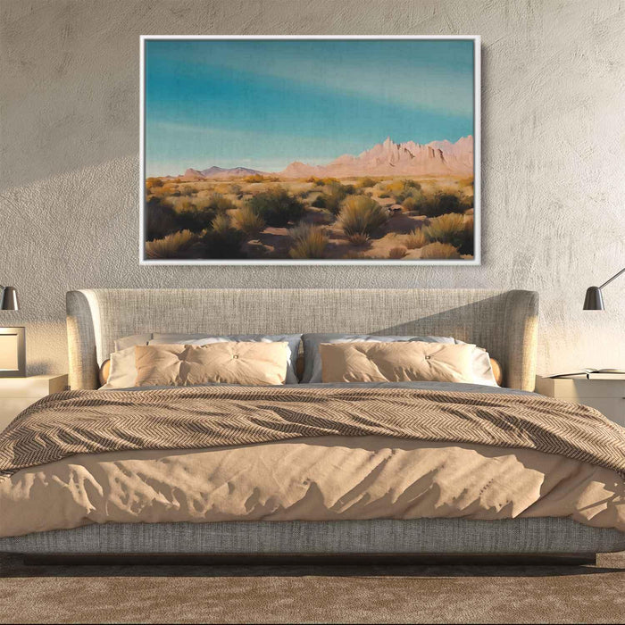 Line Art Desert Mountains #127 - Kanvah