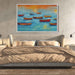 Line Art Sunset Boats #134 - Kanvah