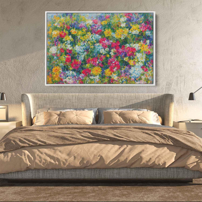 Tropical Flowers Oil Painting #124 - Kanvah