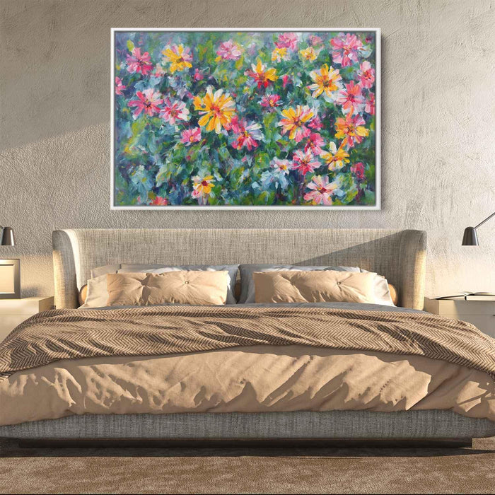 Tropical Flowers Oil Painting #126 - Kanvah