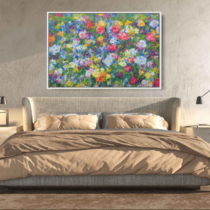 Tropical Flowers Oil Painting #135 - Kanvah