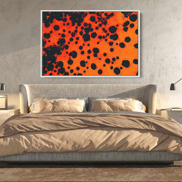 Orange Abstract Splatter #118 - Kanvah