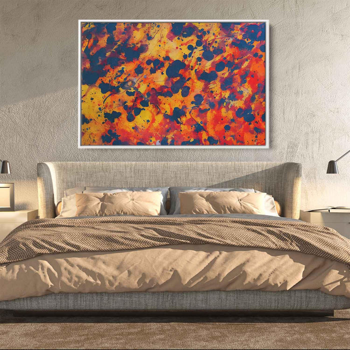 Orange Abstract Splatter #124 - Kanvah