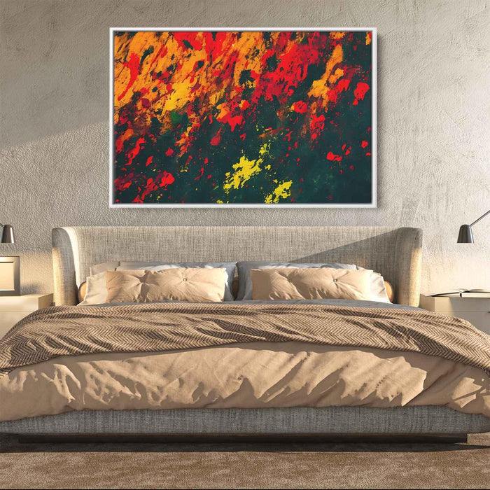 Orange Abstract Splatter #128 - Kanvah