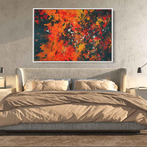 Orange Abstract Splatter #135 - Kanvah