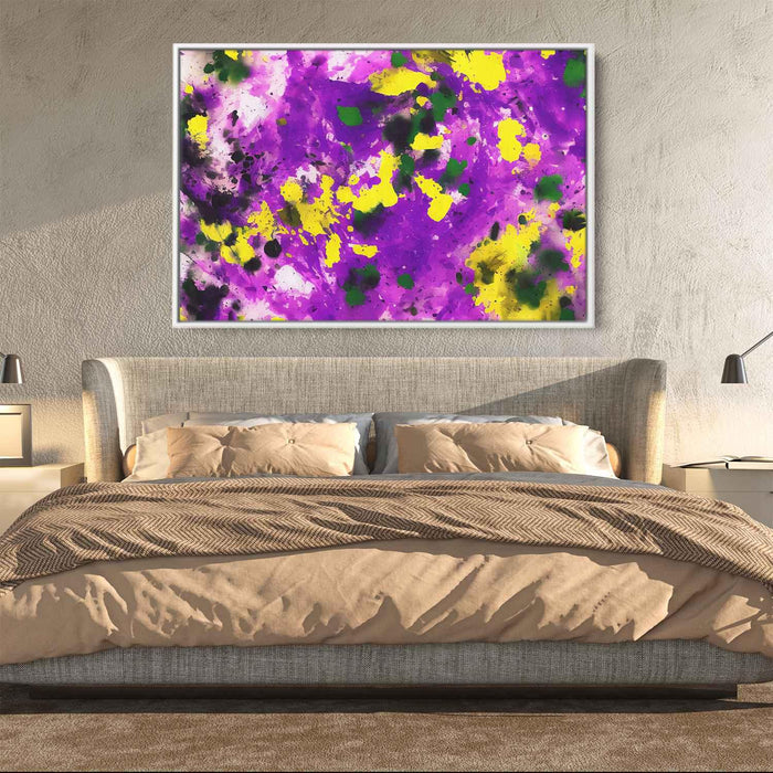 Purple Abstract Splatter #111 - Kanvah