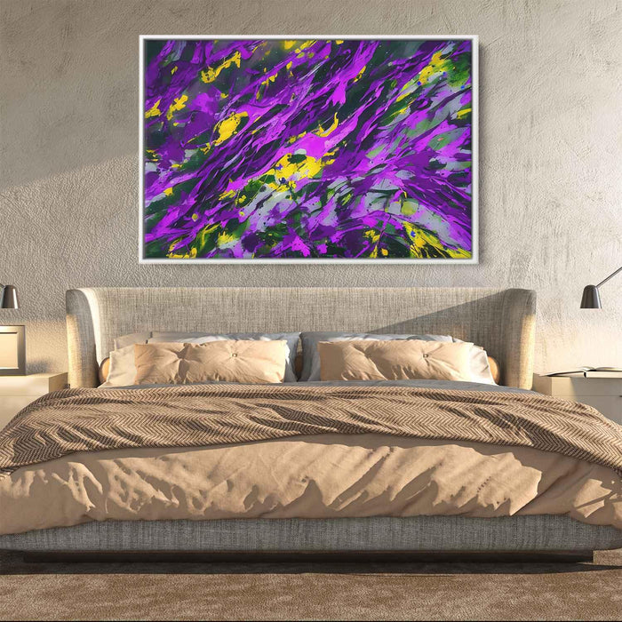 Purple Abstract Splatter #135 - Kanvah