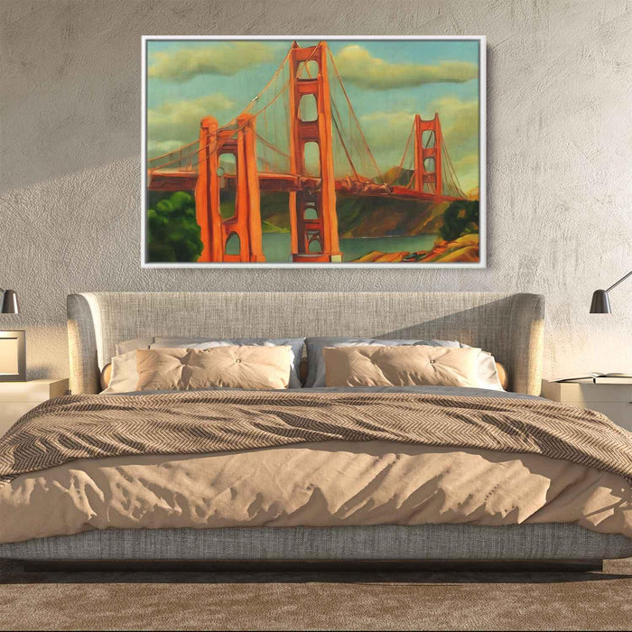 Realism Golden Gate Bridge #111 - Kanvah