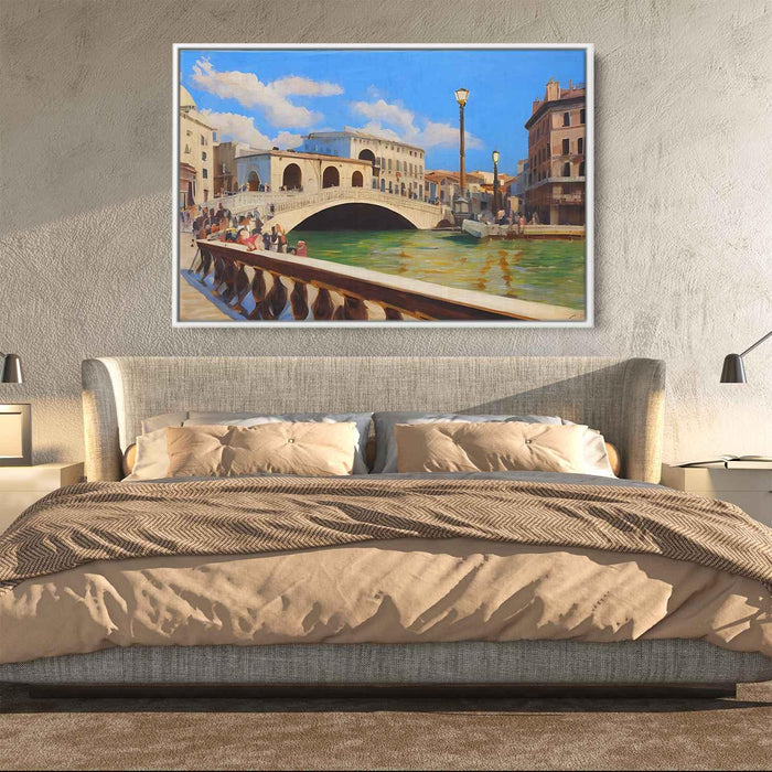 Realism Rialto Bridge #127 - Kanvah