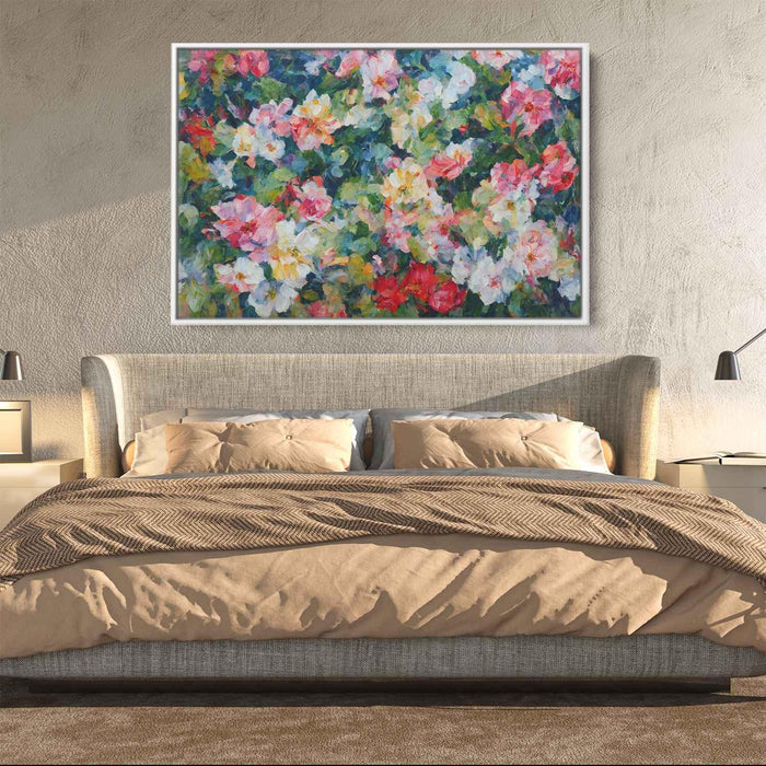 Realistic Oil Tropical Flowers #124 - Kanvah