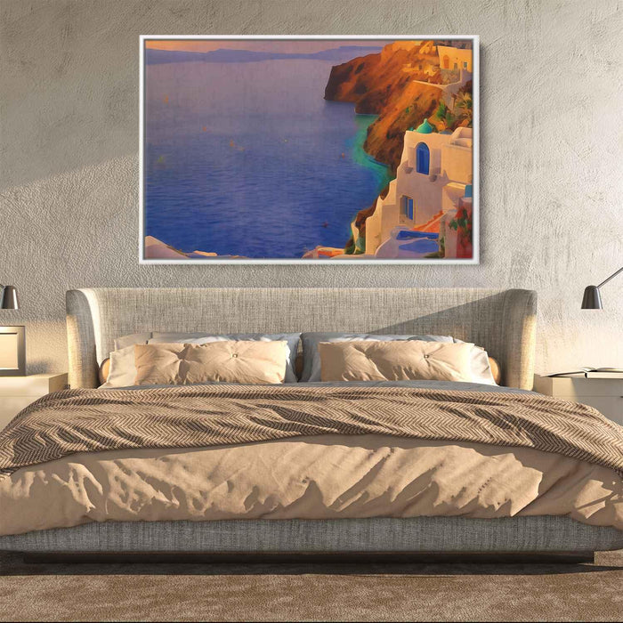Impressionism Santorini #107 - Kanvah