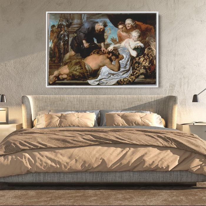 Samson and Delilah by Anthony van Dyck - Canvas Artwork