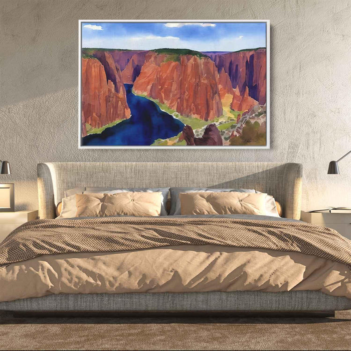 Watercolor Black Canyon of Gunnison #111 - Kanvah