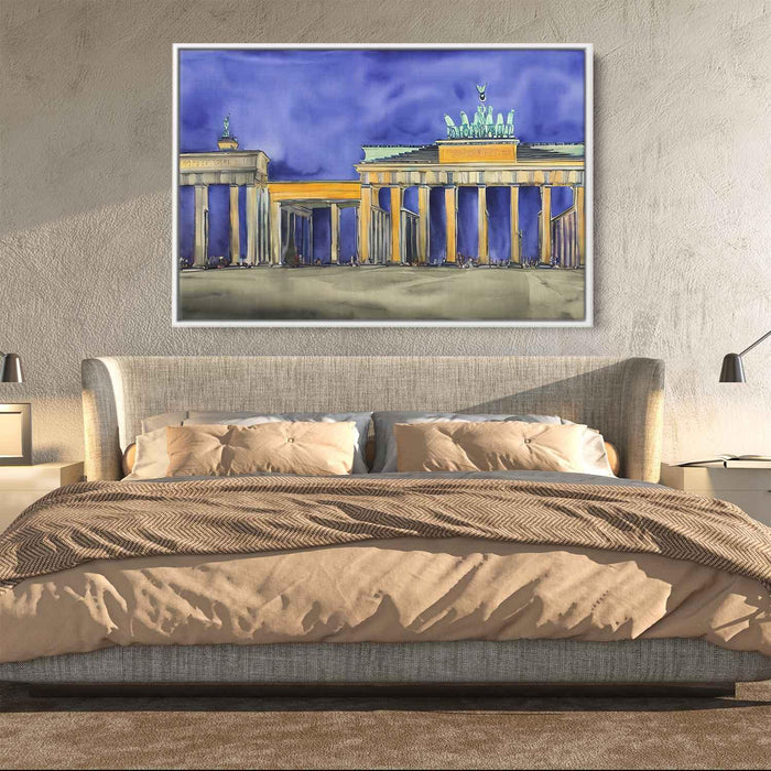 Watercolor Brandenburg Gate #117 - Kanvah
