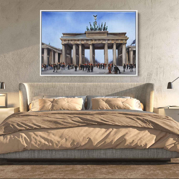 Watercolor Brandenburg Gate #126 - Kanvah