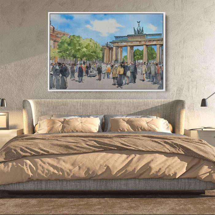 Watercolor Brandenburg Gate #133 - Kanvah