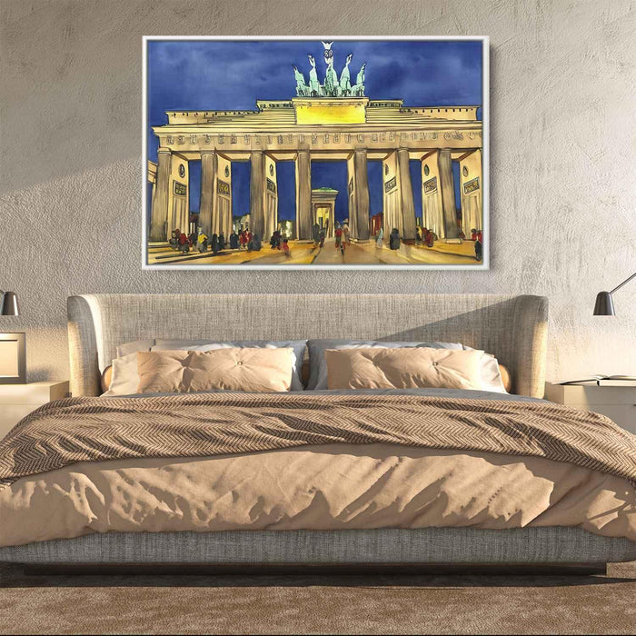 Watercolor Brandenburg Gate #136 - Kanvah