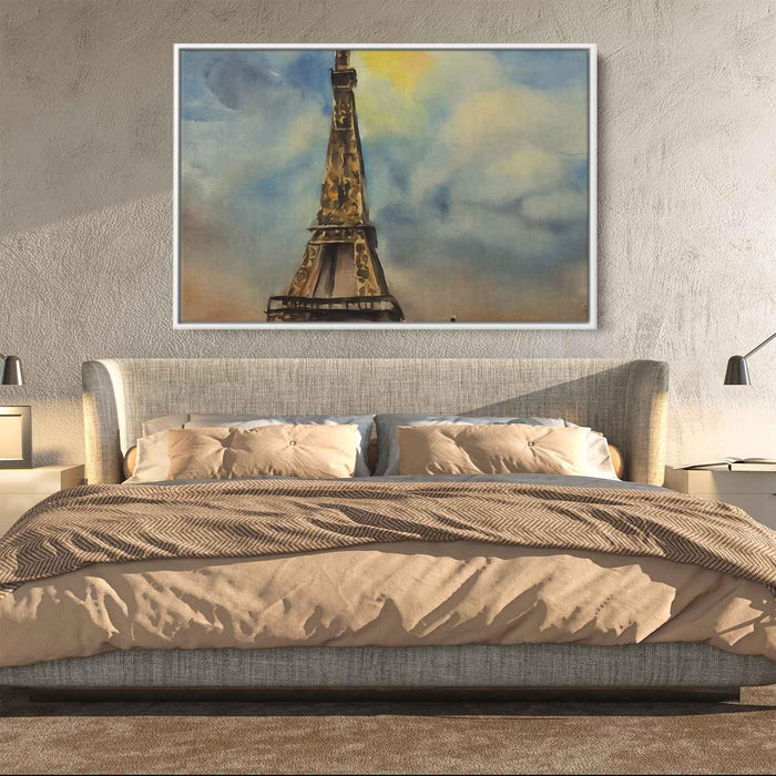 Watercolor Eiffel Tower #126 - Kanvah