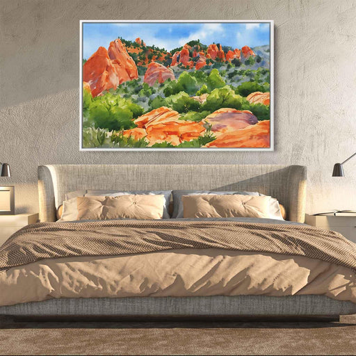 Watercolor Garden of Gods #133 - Kanvah