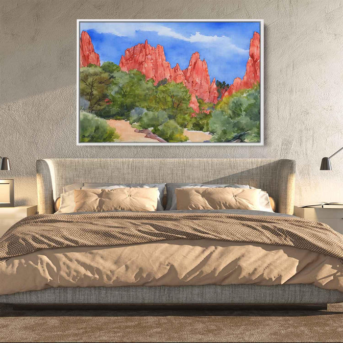 Watercolor Garden of Gods #135 - Kanvah