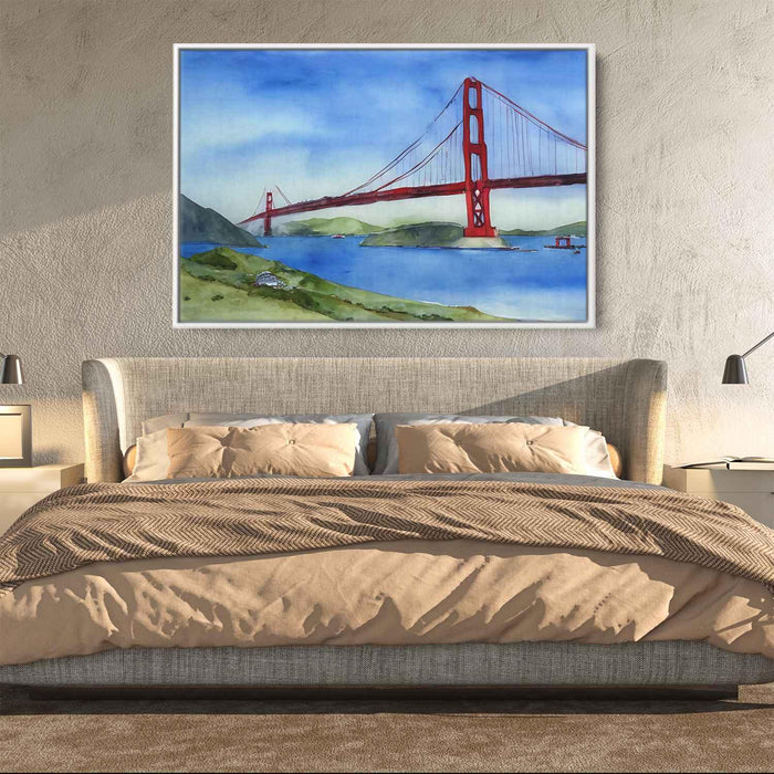 Watercolor Golden Gate Bridge #103 - Kanvah