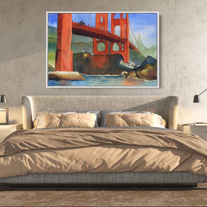 Watercolor Golden Gate Bridge #114 - Kanvah