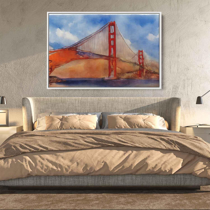 Watercolor Golden Gate Bridge #127 - Kanvah