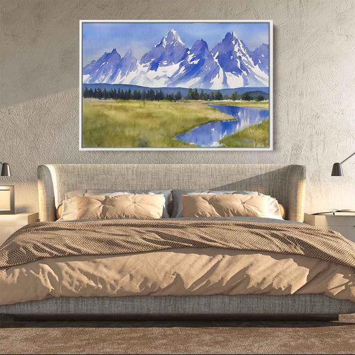 Watercolor Grand Tetons #114 - Kanvah