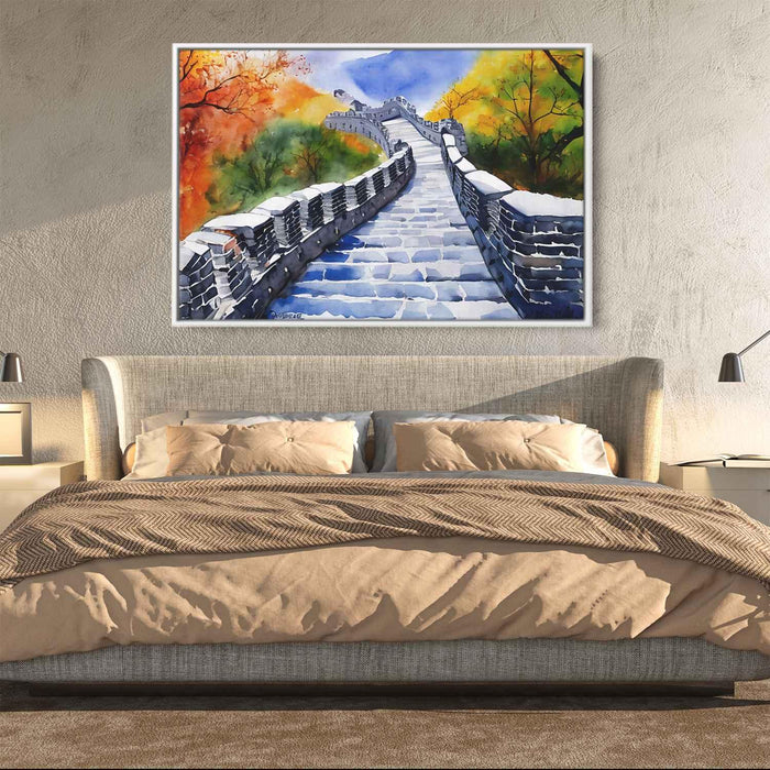 Watercolor Great Wall of China #111 - Kanvah